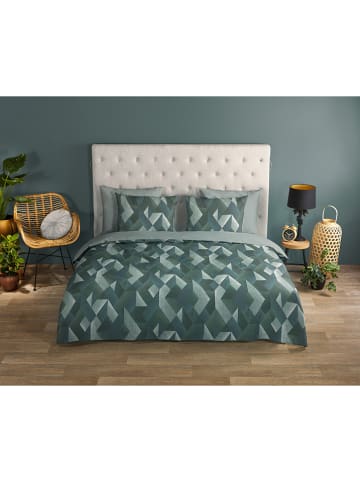 Good Morning Bettwäsche-Set "Novan" in Grün