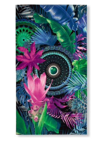 Hip Strandlaken "Zehra" blauw/roze