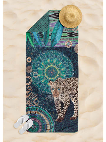 Hip Ręcznik plażowy "Imena" w kolorze niebieskim