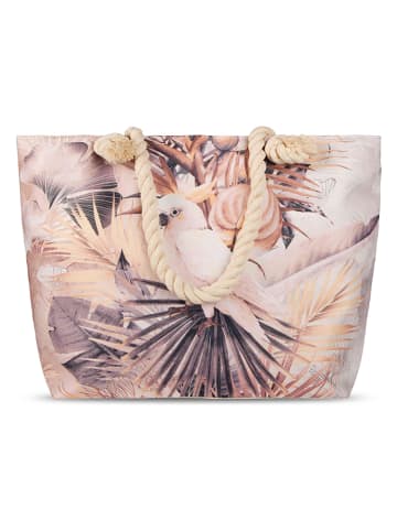 Descanso Torba plażowa "Descanso Pippa" w kolorze kremowym - 60 x 43 cm