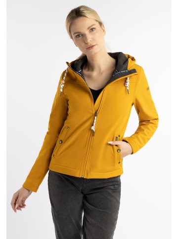 Schmuddelwedda Kurtka softshellowa w kolorze musztardowym