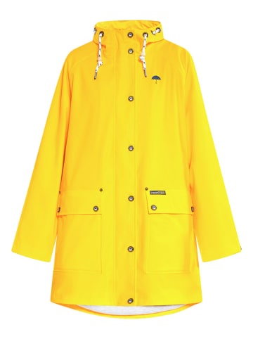 Schmuddelwedda Płaszcz przeciwdeszczowy w kolorze żółtym