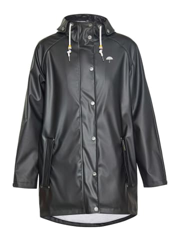 Schmuddelwedda Regenmantel in Schwarz