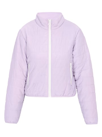 Schmuddelwedda Steppjacke in Lila/ Weiß