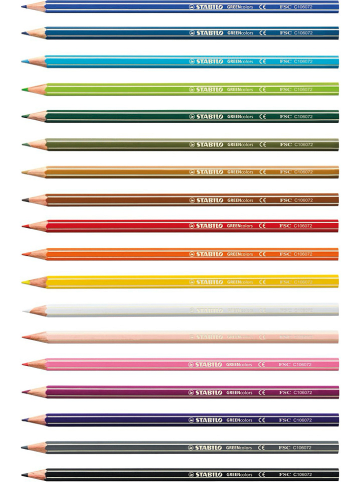 STABILO Kredki (18 szt.) "GREENcolors"