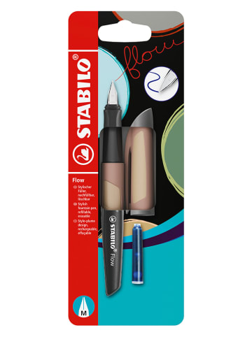 STABILO Vulpen "STABILO Flow MONOCHROME" lichtbruin