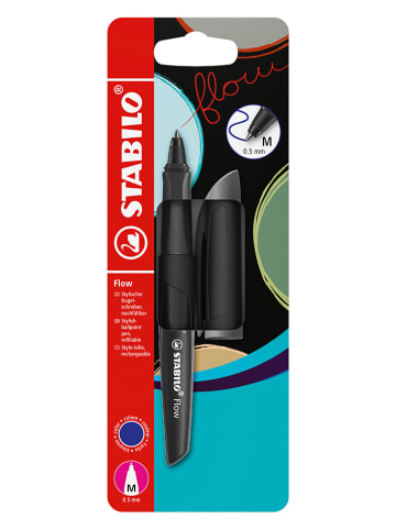 STABILO Kugelschreiber "STABILO Flow" in Schwarz