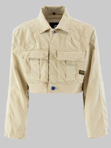 G-Star Kurtka dżinsowa w kolorze beżowym