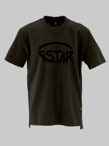 G-Star Koszulka w kolorze brązowym