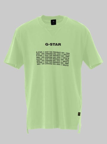 G-Star Koszulka w kolorze zielonym