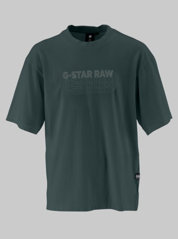 G-Star Koszulka w kolorze zielonym