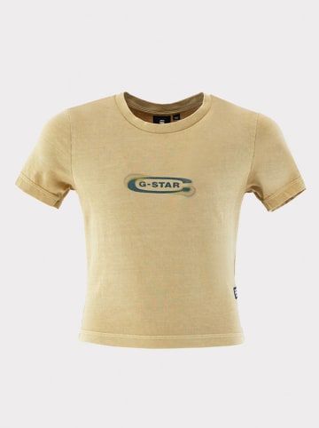 G-Star Koszulka w kolorze żółtym