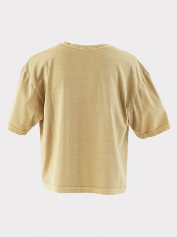 G-Star Koszulka w kolorze żółtym