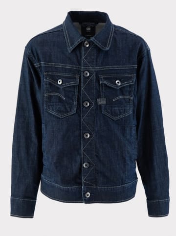 G-Star Kurtka dżinsowa w kolorze granatowym