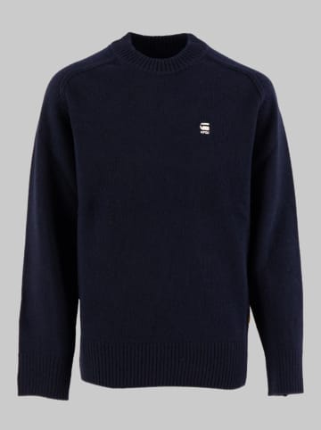 G-Star Sweter w kolorze granatowym