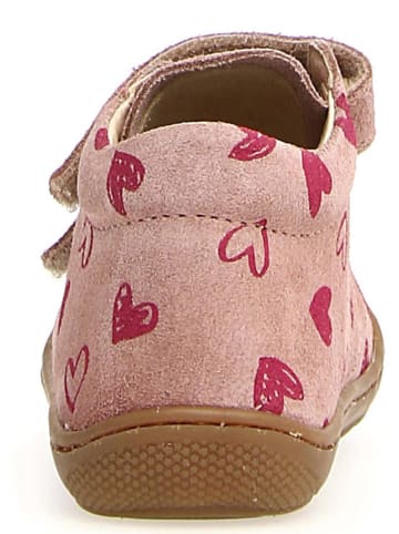 Naturino Leren loopleerschoenen "Cocoon" lichtroze/rood