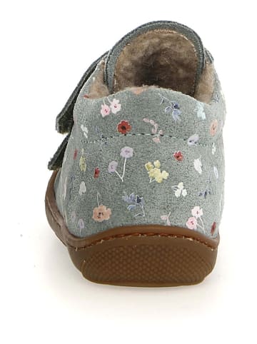 Naturino Skórzane buty "Cocoon" w kolorze szarym do nauki chodzenia
