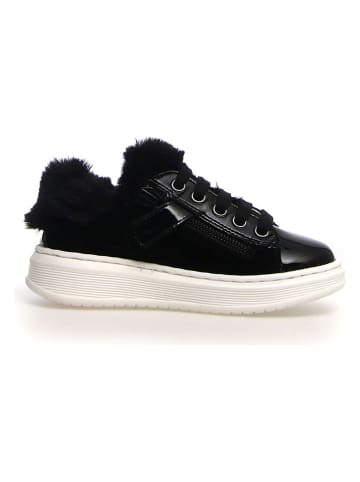 Naturino Leren sneakers "Tinie" zwart