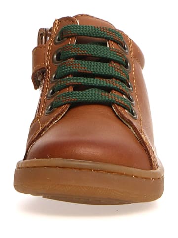 Naturino Leren loopleerschoenen "Gemzie" bruin