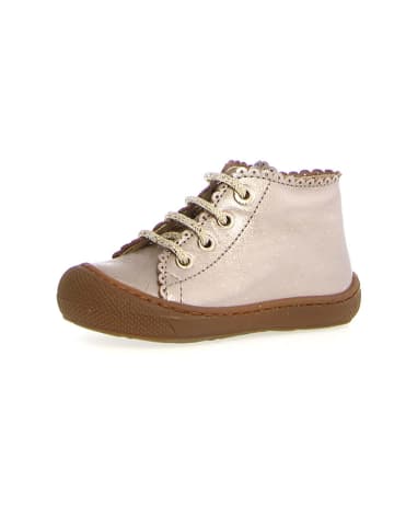 Naturino Leren loopleerschoenen "Cipria" goudkleurig