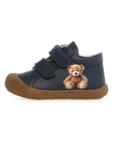 Naturino Leren loopleerschoenen donkerblauw