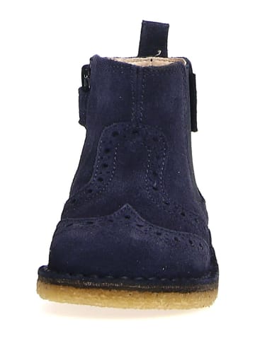 Naturino Leren enkelboots donkerblauw