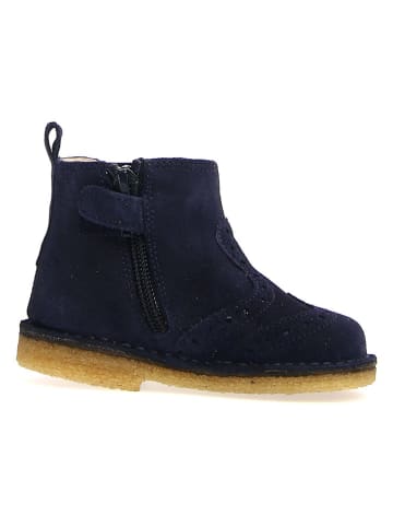 Naturino Leren enkelboots donkerblauw