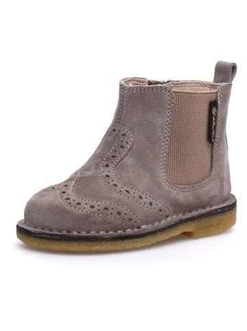 Naturino Leder-Ankle-Boots in Taupe