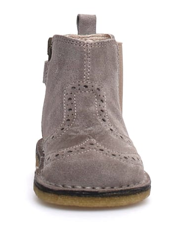 Naturino Leder-Ankle-Boots in Taupe