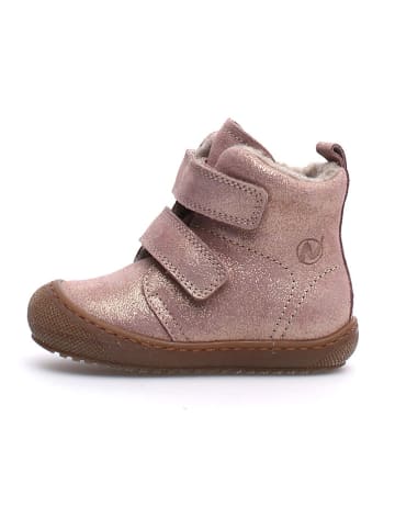 Naturino Leren winterboots "Raintastik" lichtroze