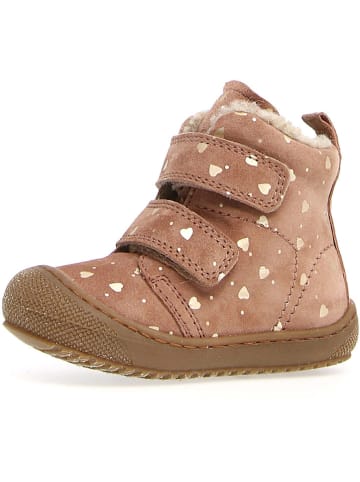 Naturino Leren winterboots lichtroze