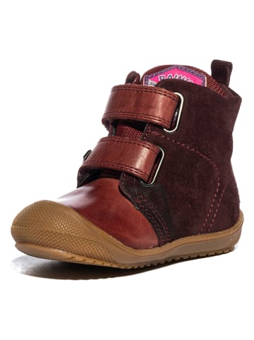 Naturino Leren boots bordeaux