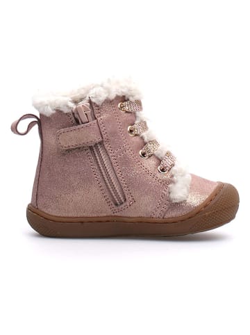 Naturino Leren winterboots "Bebay" lichtroze