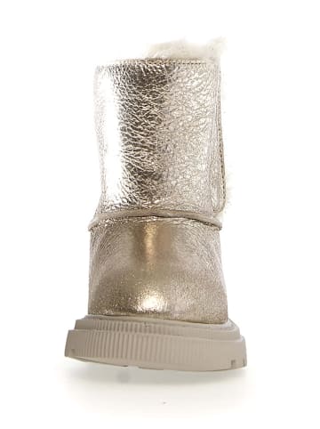 Naturino Leder-Winterboots "Anathea" in Gold