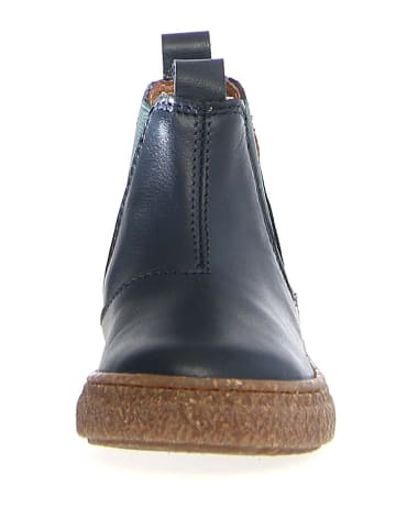 Naturino Leder-Chelsea-Boots "Figus" in Dunkelblau