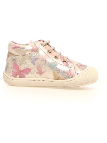 Naturino Leren loopleerschoenen "Cocoon" goudkleurig