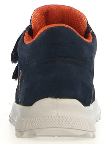 Naturino Skórzane sneakersy "Parpar" w kolorze granatowym