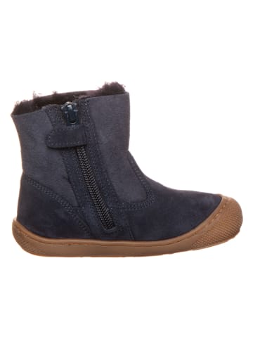 Naturino Leren boots donkerblauw