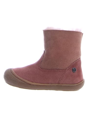 Naturino Leder-Winterboots "Cot" in Rosa