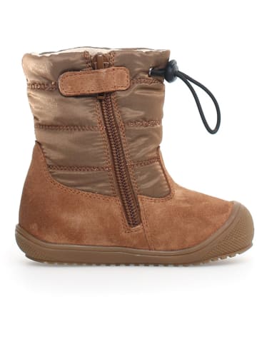 Naturino Leren winterlaarzen lichtbruin