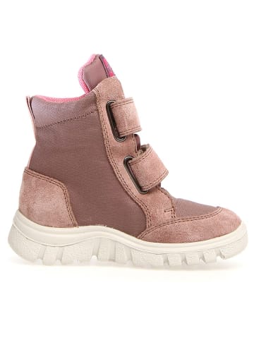 Naturino Leren boots "Gemi" lichtroze