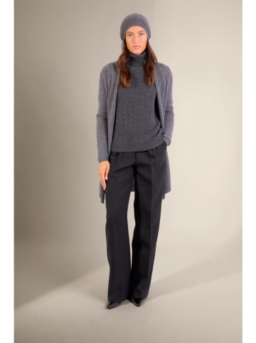 Perfect Cashmere Kaschmir-Mütze "Laoise" in Anthrazit