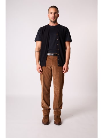 Perfect Cashmere Kaschmir-Weste "Arthur" in Schwarz