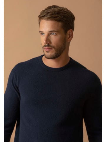 Perfect Cashmere Kaszmirowy sweter "Blake" w kolorze granatowym