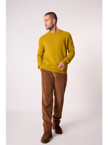 Perfect Cashmere Kaschmir-Pullover "Blake" in Gold