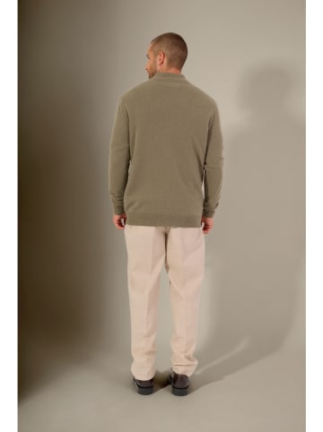Perfect Cashmere Kaszmirowy kardigan w kolorze khaki