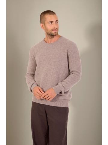 Perfect Cashmere Kaschmir-Pullover "Eden" in Taupe