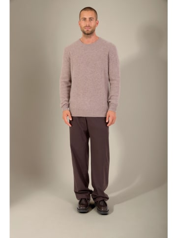 Perfect Cashmere Kaszmirowy sweter "Eden" w kolorze szarobrązowym