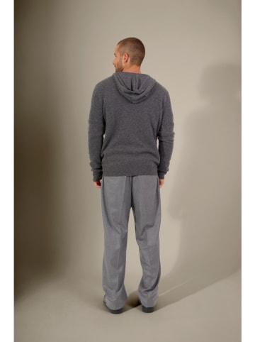 Perfect Cashmere Kaszmirowy kardigan w kolorze szarym