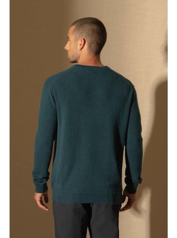 Perfect Cashmere Kaszmirowy sweter "Lorenzo" w kolorze zielonym